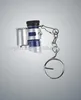 Novelty office supply reading glasses mini microscope with keychain & plastic toy magnifying glass wholesale