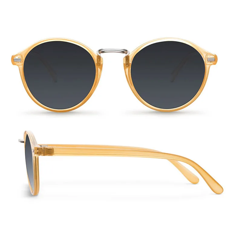 

China manufacturers custom round vintage sunglasses men retro sunglass