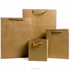 Custom Fancy Retail Carry White Kraft Paper Bag,Square Bottom Paper Bag for Shopping
