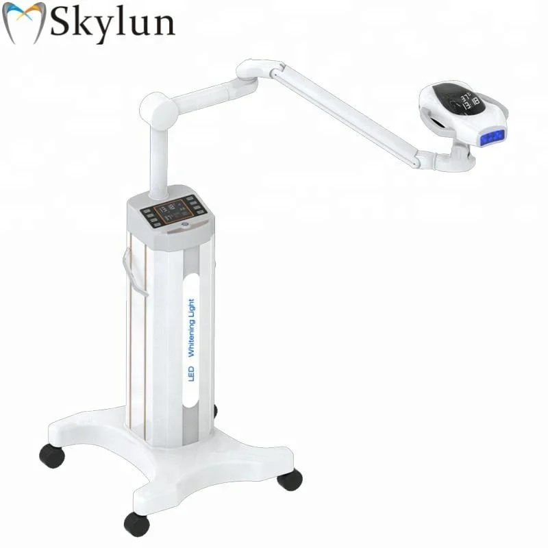 

Dental Laser Led Teeth Whitening Lamp Lights Machine Accelerator Spa Beauty Salon Use dental Equipment, White