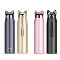 

Creative fox Stainless Steel Vacuum Thermos Bottle 320ml Coffee Mug Cute Cat Insulated Thermos Tumbler Vacuum Flasks