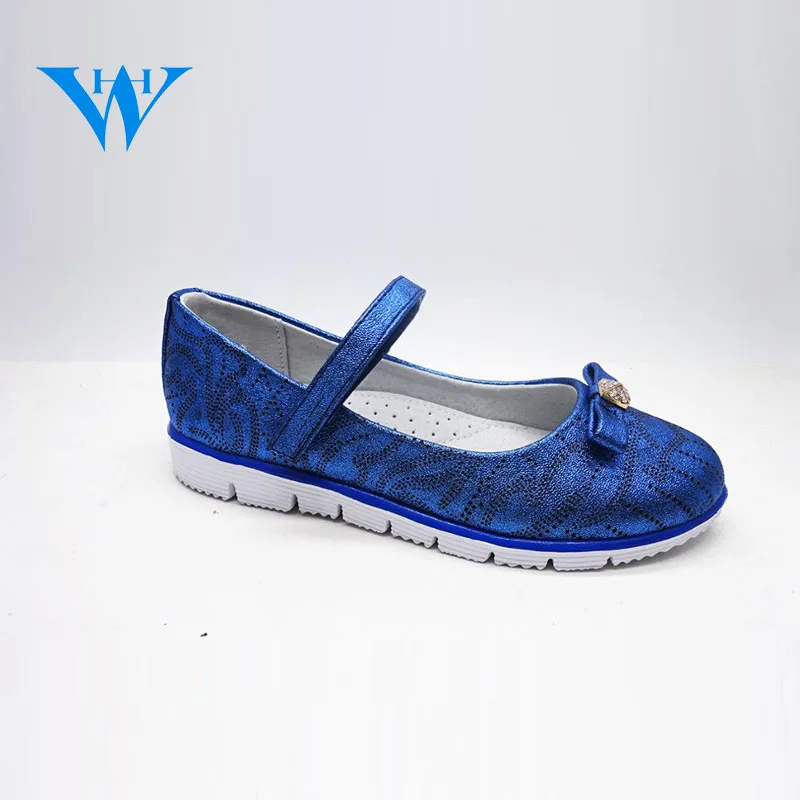 girls blue school shoes