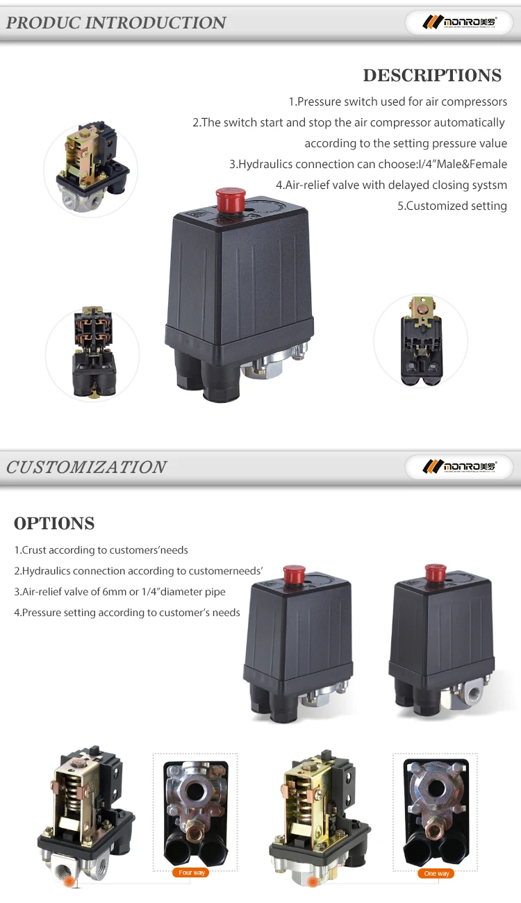 Zhejiang Monro Air Compressor, KRQ-2, 110V-240V - detail 4