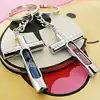 VINTAGE Religion gifts Cross sand glass Keyring Christian keychain for lovers