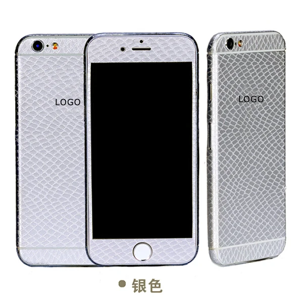 

Snake textured sticker front and back screen protector film