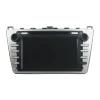 android touch screen car radio gps for mazda 6 silver panel