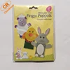Customized Educational Easter DIY Felt Finger Puppet For Children