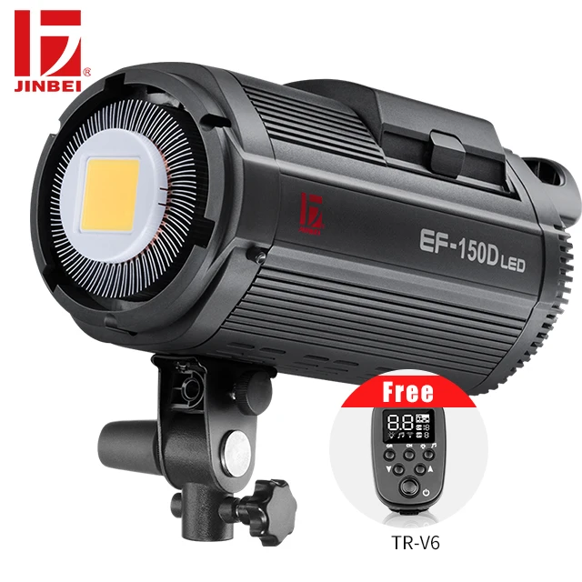 

JINBEI EF-150D LED Video Light, AC/DC Dual-use with 5500k Color Temperature ,Camera LED light for commercial photography, N/a