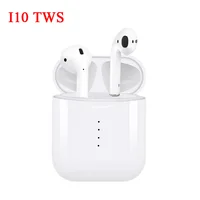 

2019 new product i10 tws Wireless BT Headsets with charging box i10 Earbuds