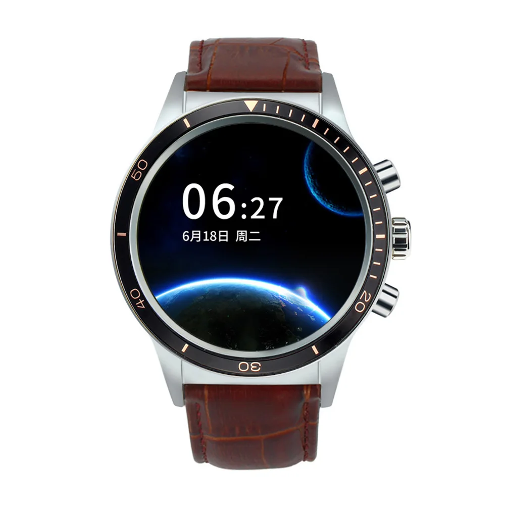 

Smart watch Y3 full round screen watch MTK6580 smart watch factory