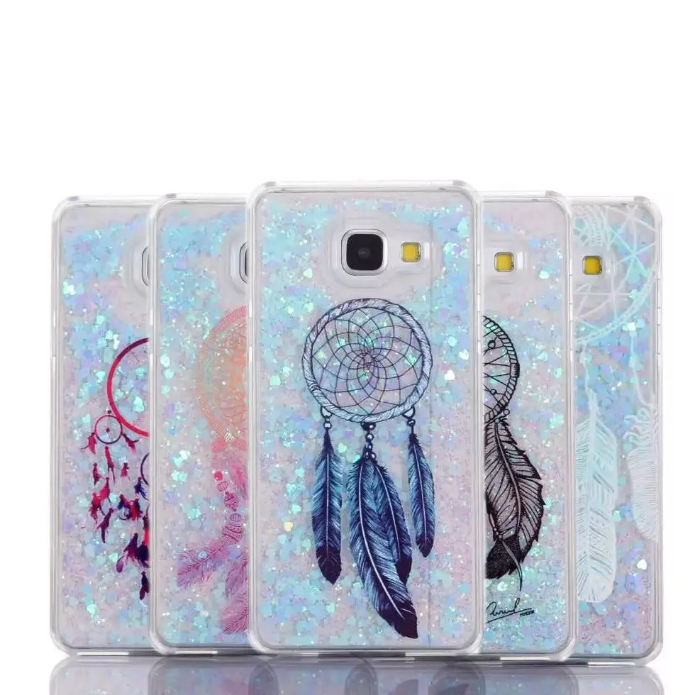 

Dynamic Liquid Bling Love Quicksand capa Fundas Case for Samsung Galaxy A5 A7 2016 J3 J5 Grand Prime S6/ S6 Edge/ S7 Edge, Pink,blue,purple,gold,red,green,rose,sliver