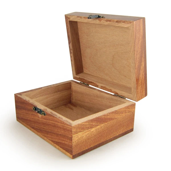 natural wood box
