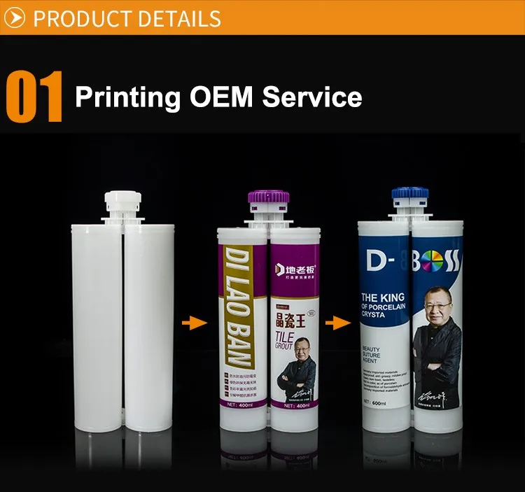 600ml 11 Dual Cartridge Epoxy,Empty Silicone Cartridge Buy Empty