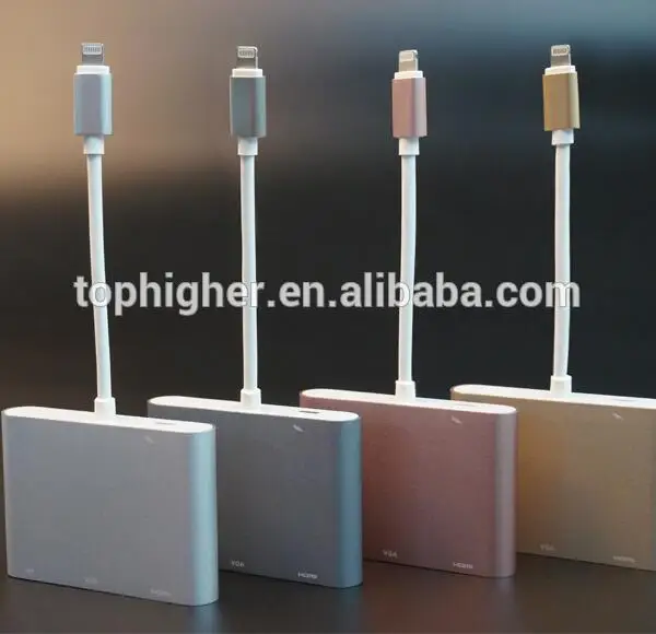 Wholesale Light-ning to HD-MI, Light-ning to VGA , Light-ning to AV adapter for iphone 6/7 - ANKUX.COM
