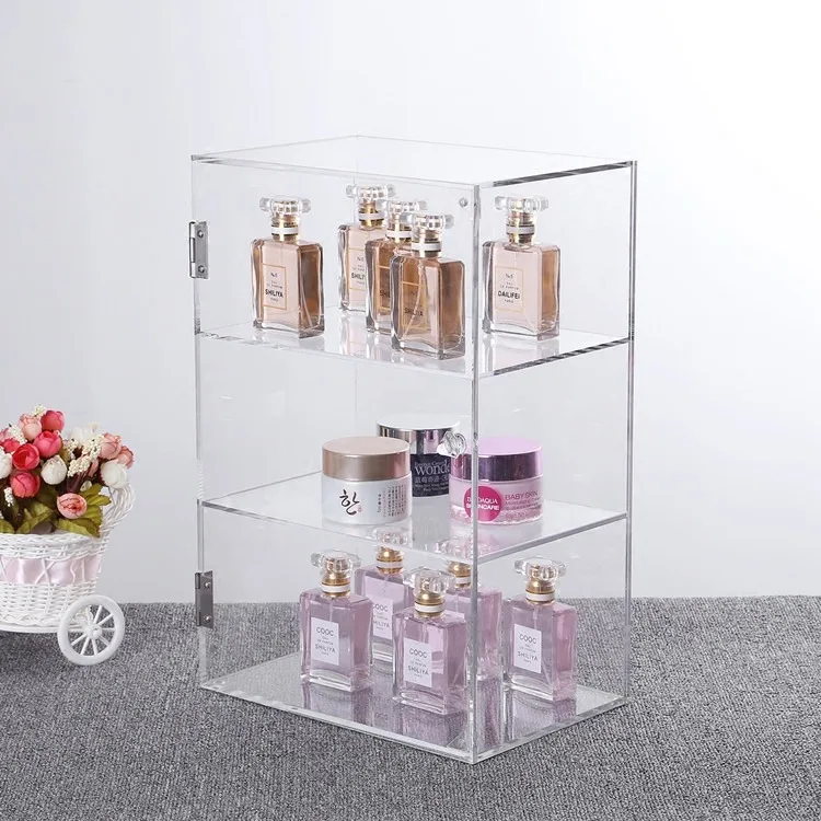 3 Tier Makeup Organizer/acrylic Display Stand For Perfume Bottle