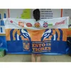 Free sample body flag high quality polyester custom design best selling big body flag