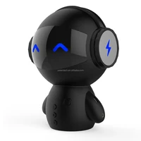 

Smart robot speaker With BT CSR 3.0 Plus Bass Music Calls Handsfree TF MP3 AUX And Power Bank Function