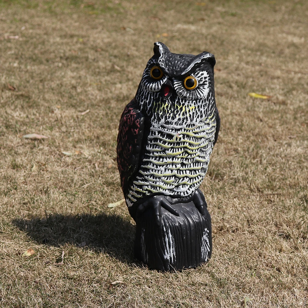 Ecofriendly Owl Decoy For Hunting,Pe Hunting Decoy Owl For Garden