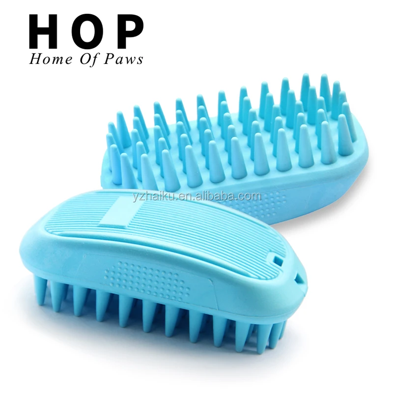 Factory Wholesale Pet Shampoo Brush Dog Bath Massage Brush Pet Dog