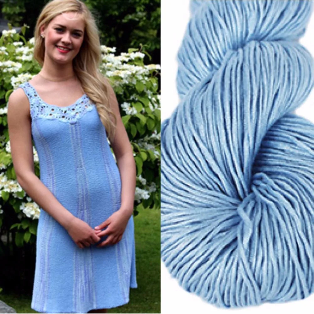 
Wholesale 100% natural hand knit bamboo yarn multi color space dye cotton 