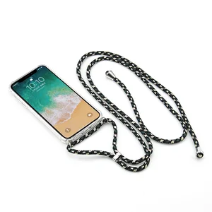 new stylist 2019 cross body cell cases covers phone case with rope for iphone 7 8 x phone case with strap neck holder