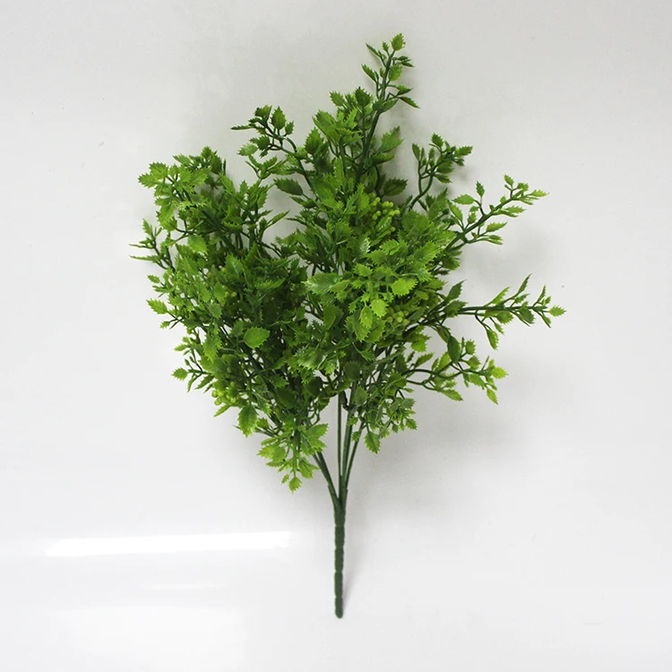 Sfb37002 Christmas Decorations Artificial Grass Make Fake Leaves