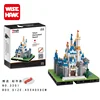 2016 plastic building block toy 3d models famous buildings