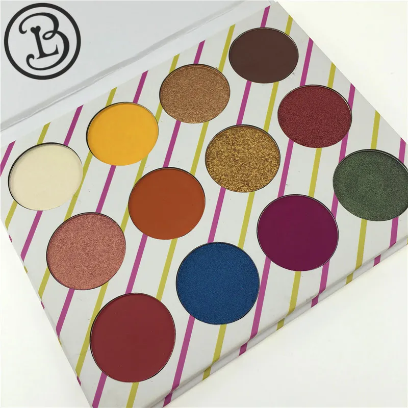 

Single Make Up Pallets Neon Vegan Diy High Pigmented Eye Shadow New 2021 Private Label Logo Cosmetics Wet Natural Eye Shadow, Multi-colored