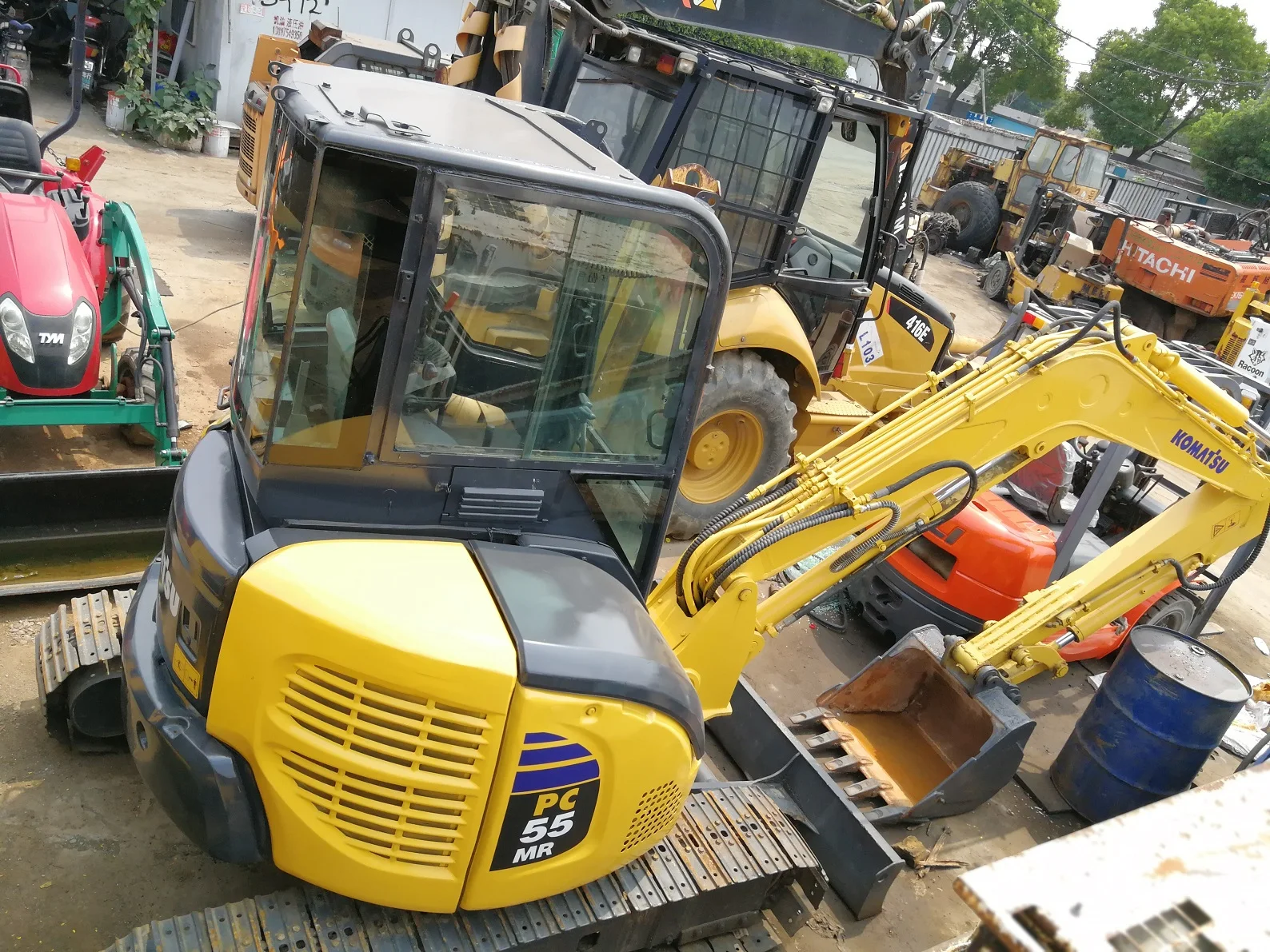 Japan Original Used Komatsu Mini Excavator For Sale Komatsu Pc55 - Buy ...