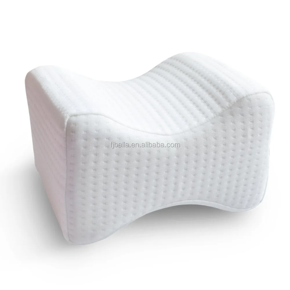 Memory Foam Orthopedic Knee Pillow For Sciatica Relief Back Pain