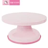 Hello Kitty Revolving Cake Turntable Decorating Pink Stand with Non Slip Base Lightweight Stable Cake Display Turntable