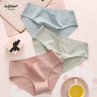 

SIX RABBIT Women Tight Panties Comfortable Seamless Cotton Underwear