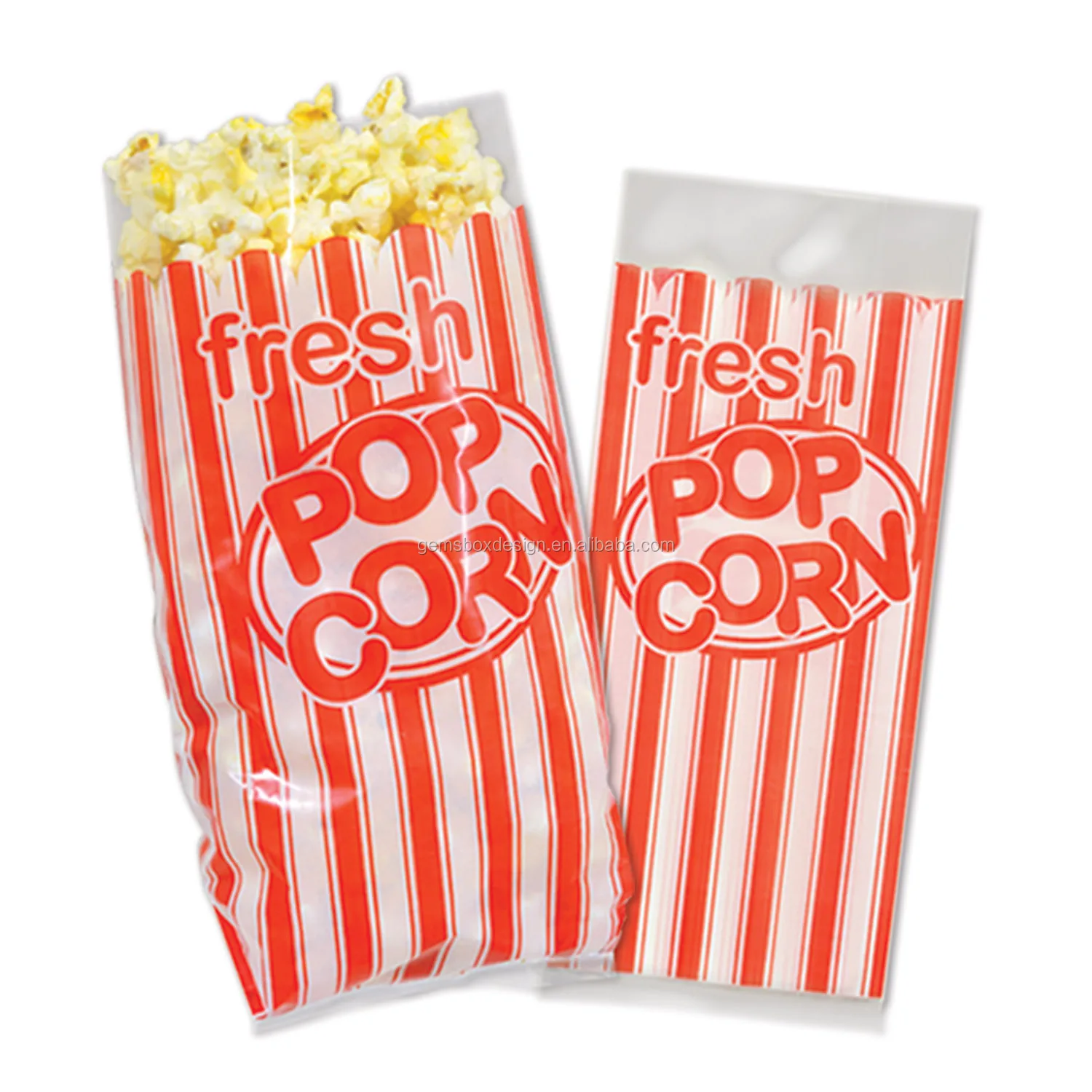 Download Large Size Clear Window Food Pazel Popcorn Bag - Buy ...
