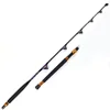 High Carbon strong power double roller guides game / trolling rod 50kgs 1.80m boat rod saltwater fishing rod