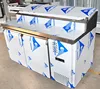 Restaurant refrigerated bench top equipment for pizza and salad making