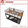 Yota offer hot sale 3mx6m easy double deck booth contractor