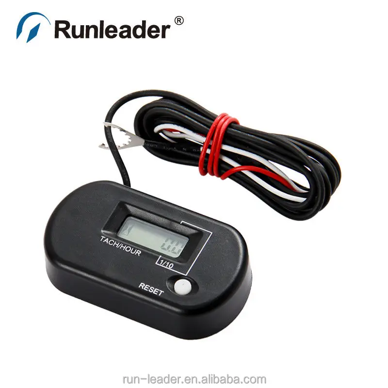 Runleader Small Engine Hour Meter Digital Tachometer Maintenance