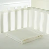 Safe cotton mesh crib bedding bumper