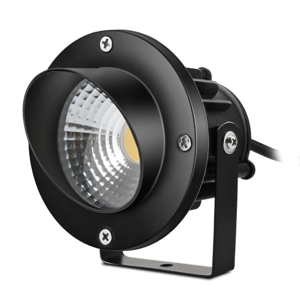 AC85-265V 10W COB LED Lawn US Plug Outdoor Waterproof IP65 Garden Spike light