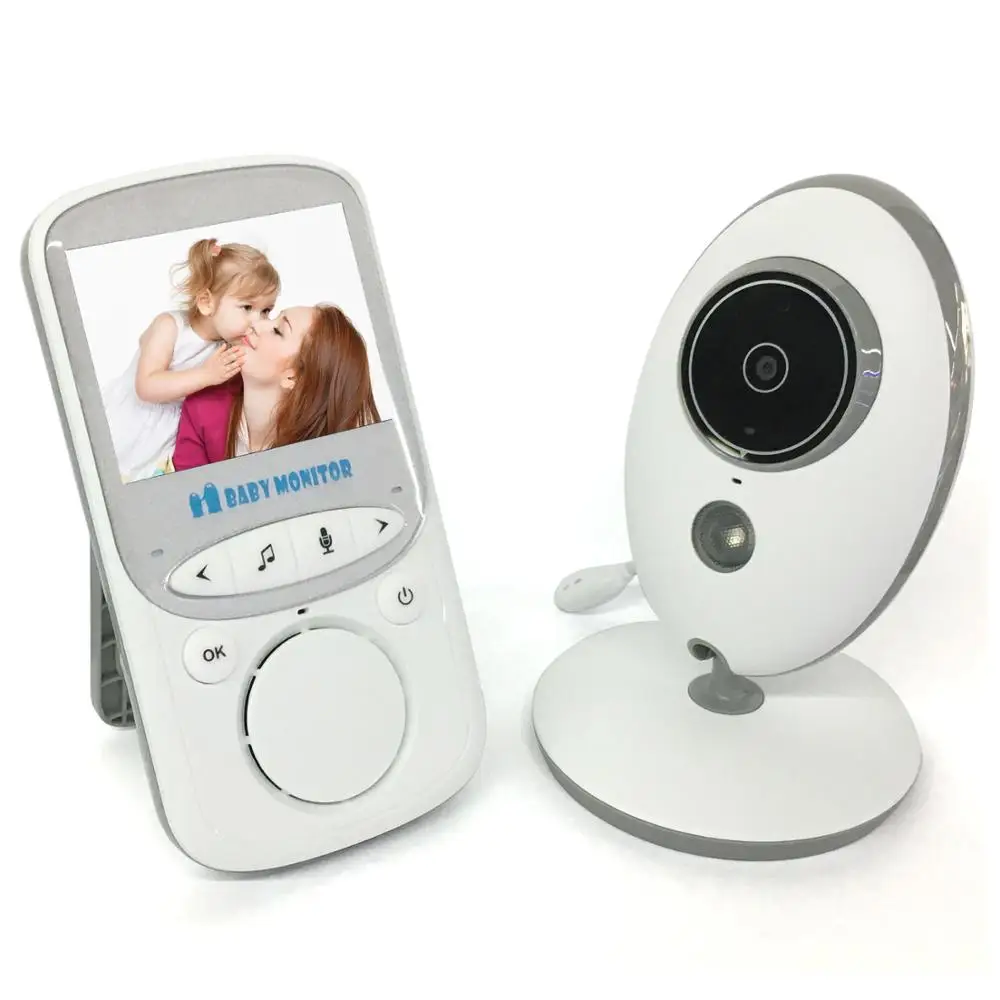 

2.4 LCD Wireless Color Baby Monitor Video Mini Security Camera Two Way Talk Night Vision Temperature Monitoring