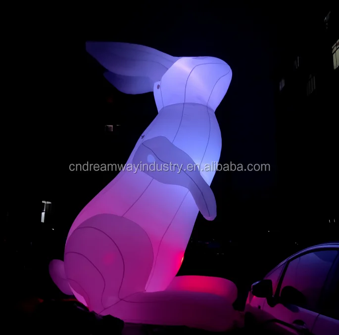 Balloon Inflatable Rabbit 2022 Giant Inflatable White Rabbit,inflatable Rabbit Balloon,inflatable ...