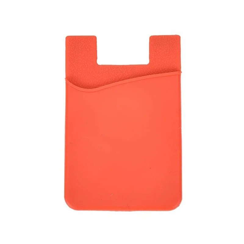 

Universal Mobile Phone Silicone Card Holder Wholesale Wallet Pocket, Pantone color