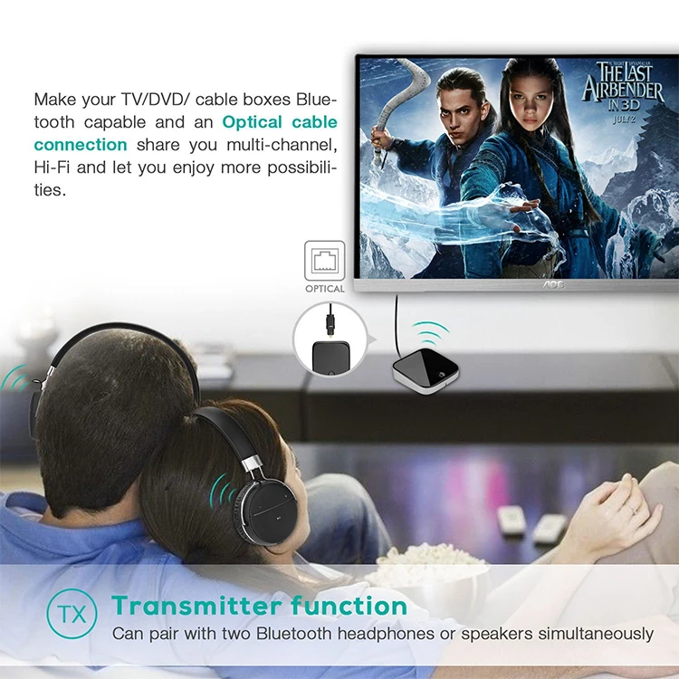 multi headset bluetooth transmitter