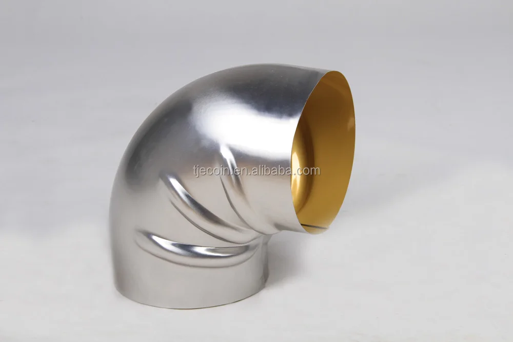 Prefabricated Aluminum Two Half Elbow Covers Fitting For Pipe
