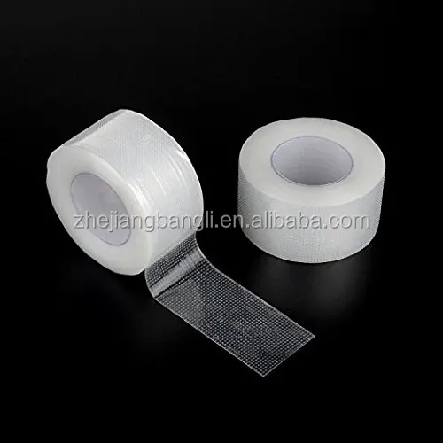 
1', 2'x5y Medical Tape Clear Surgical Tape PE Microporous First Aid Tape 