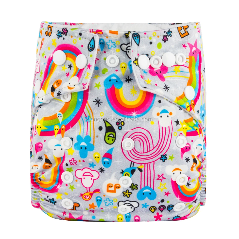 

Newest Prints U-pick Eco-friendly Washable Potty Training Baby Girls and Baby Boys Baby cloth diaper, Many different prints