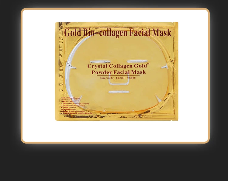 Gold Bio-Collagen Crystal Gold Powder Collagen Facial Mask