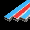 Self Adhesive soild electric different size wire cable trunking Plastic Duct Cable With Sticker