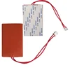 Custom Designed Silicone Rubber Flexible Heater/Heating/Thermal Mat/Pad/Blanket/Element 3V 5V 7V 8V 9V 12V 24V 36V 110V 120V