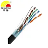 High quality Outdoor FTP/STP cat5e 2X0.5mm2/0.75mm2 NETWORK CABLE for telecommunications